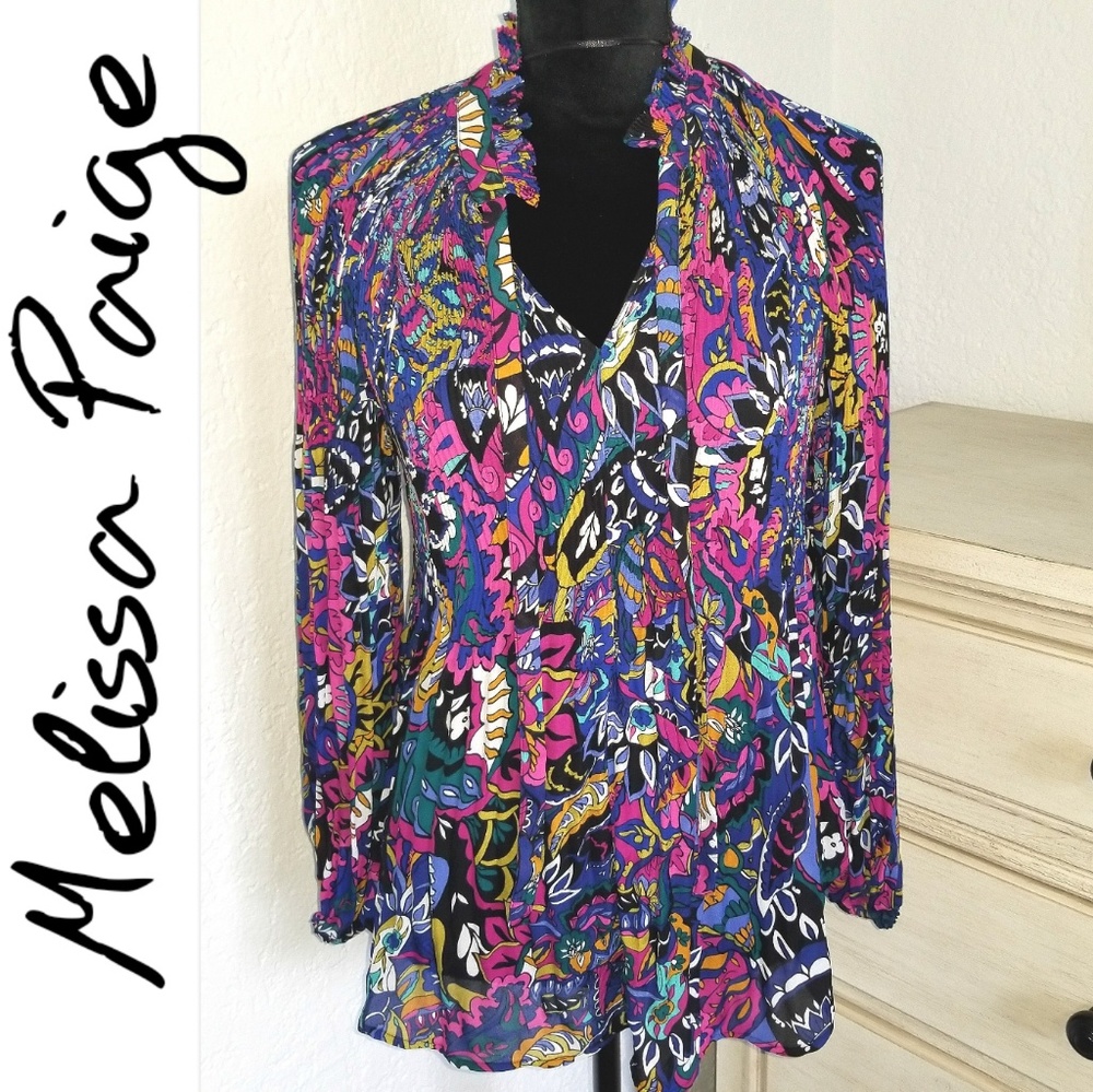 NWT* Long sleeve blouse ll Melissa Paige